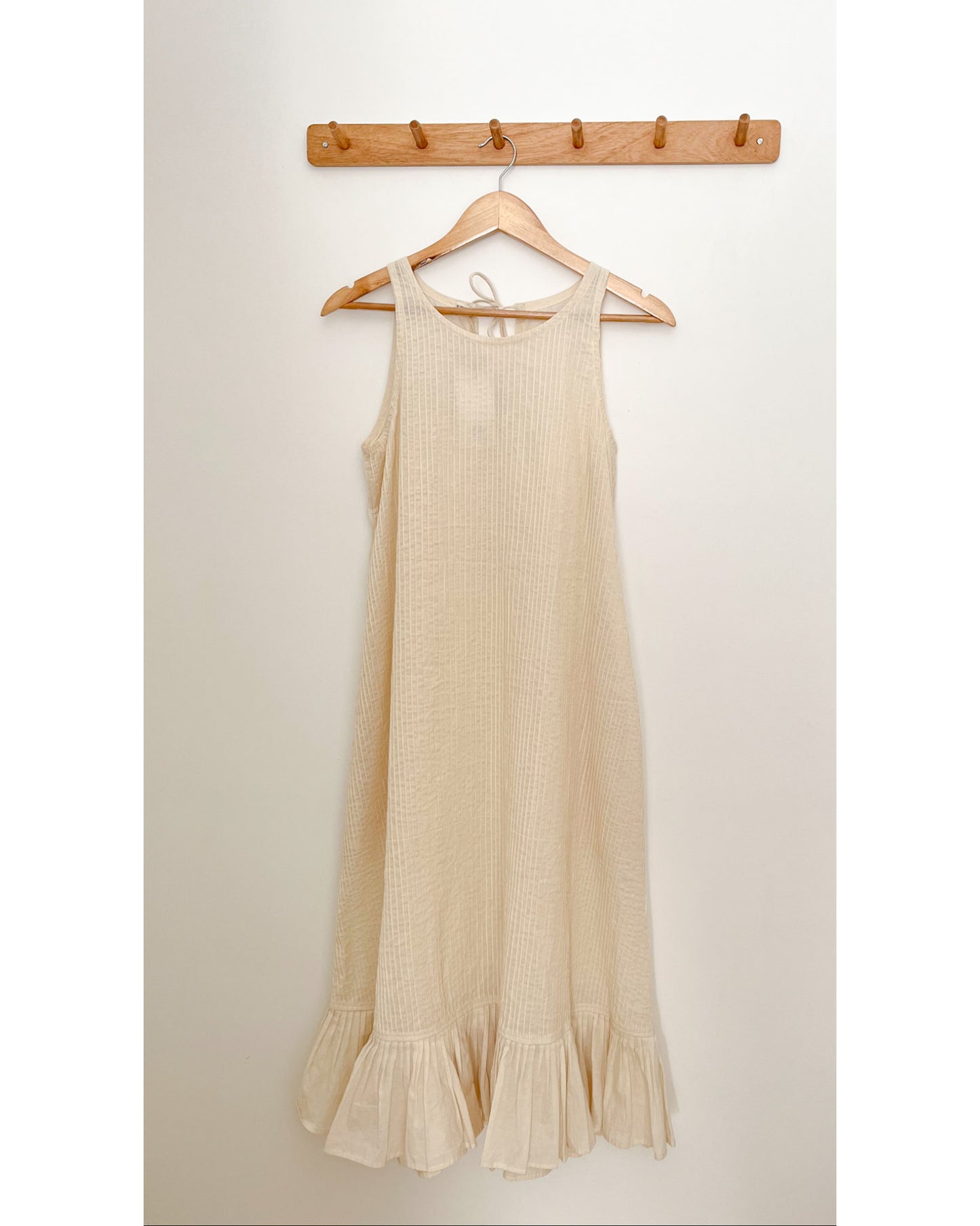 Pin-tucked Dress